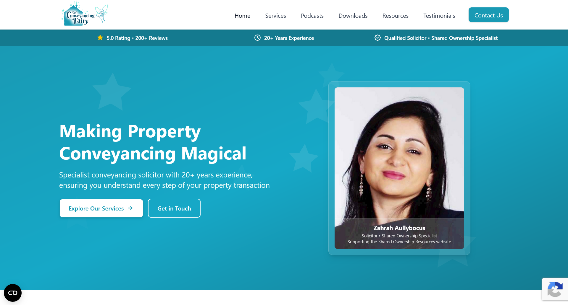 Conveyancing Fairy website